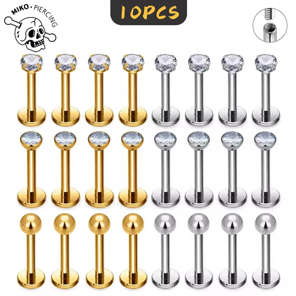 Zoor Body Jewelry - เครื่องประดับไทเทเนียม ASTM F136 G23 แบบ Labret