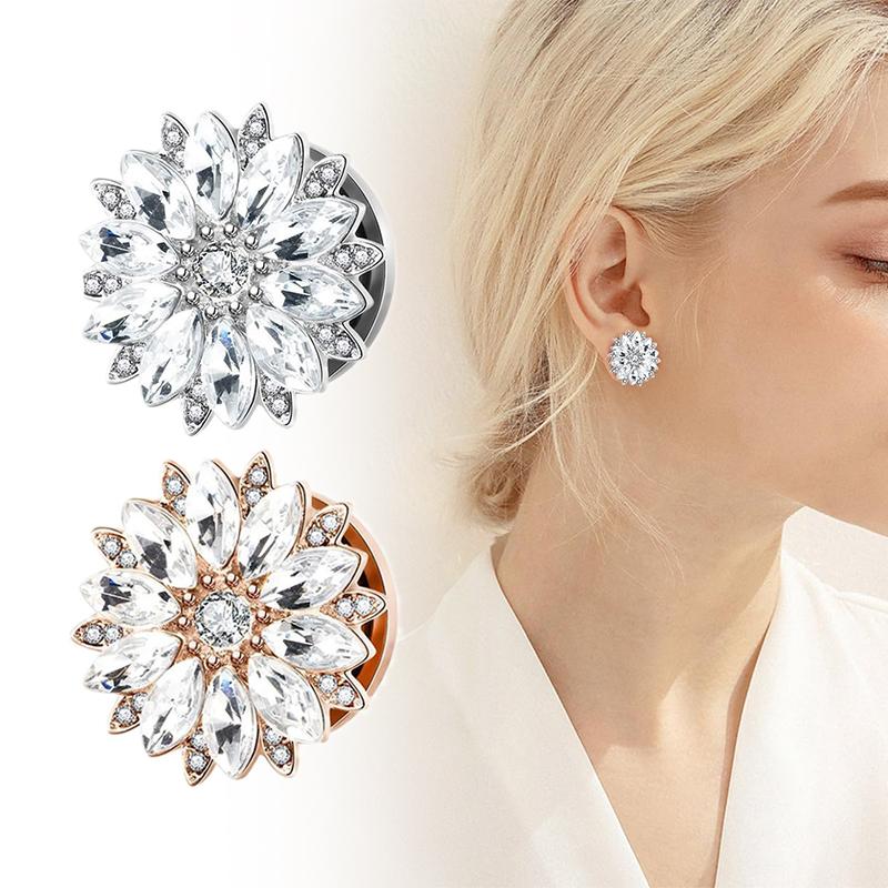 Body Jewelry Ear Piercing - จุกอุดหูและท่อขยายหูประดับเพชรคิวบิกเซอร์โคเนีย สแตนเลสสตีล สำหรับผู้ชายและผู้หญิง เครื่องประดับเจาะร่างกาย ตัวขยายรูหู
