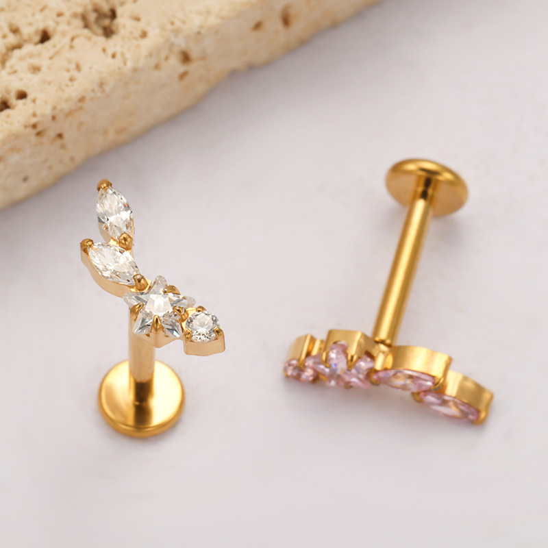 ASTM F136 ไทเทเนียม Constellat - Zoor Body Jewelry บทวิจารณ์และราคา