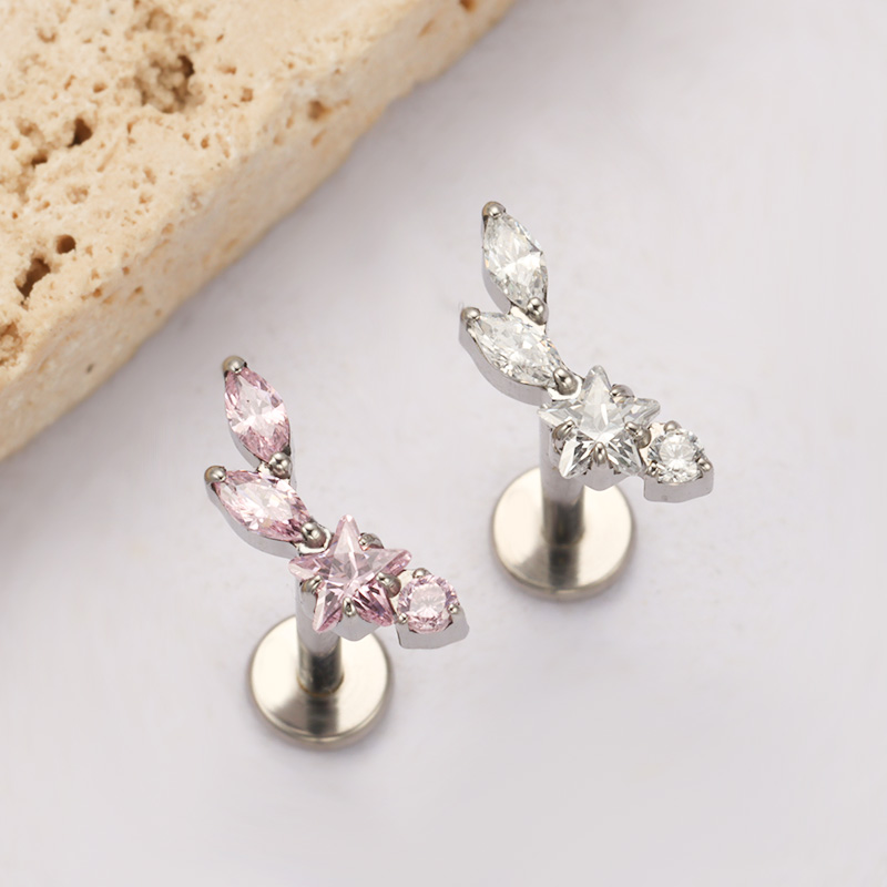 ASTM F136 ไทเทเนียม Constellat - Zoor Body Jewelry บทวิจารณ์และราคา