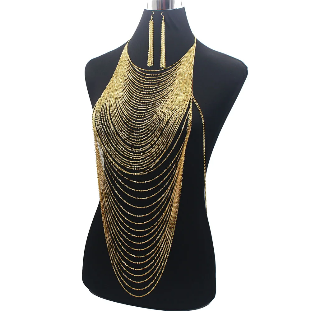 แฟชั่นเซ็กซี่เงางามหรูหราลำตัว - Body Jewelry Materials บทวิจารณ์และราคา