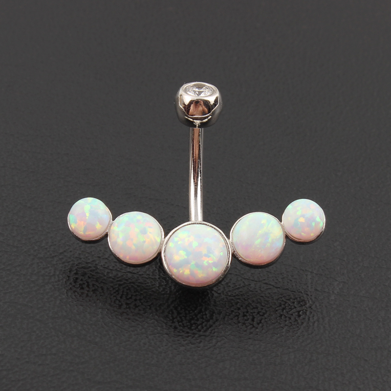 แหวนเจาะสะดือ วัสดุเงินแท้ 925 - Body Jewelry Materials บทวิจารณ์และราคา