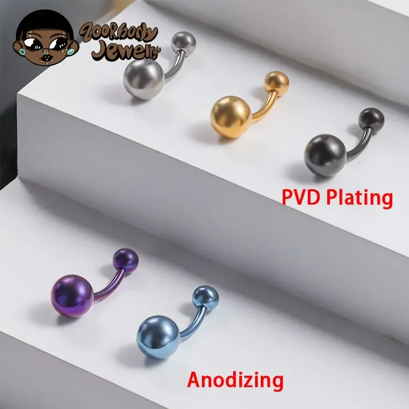 F136 ไทเทเนียมเจาะแหวนคลาสสิก  - Zoor Body Jewelry บทวิจารณ์และราคา