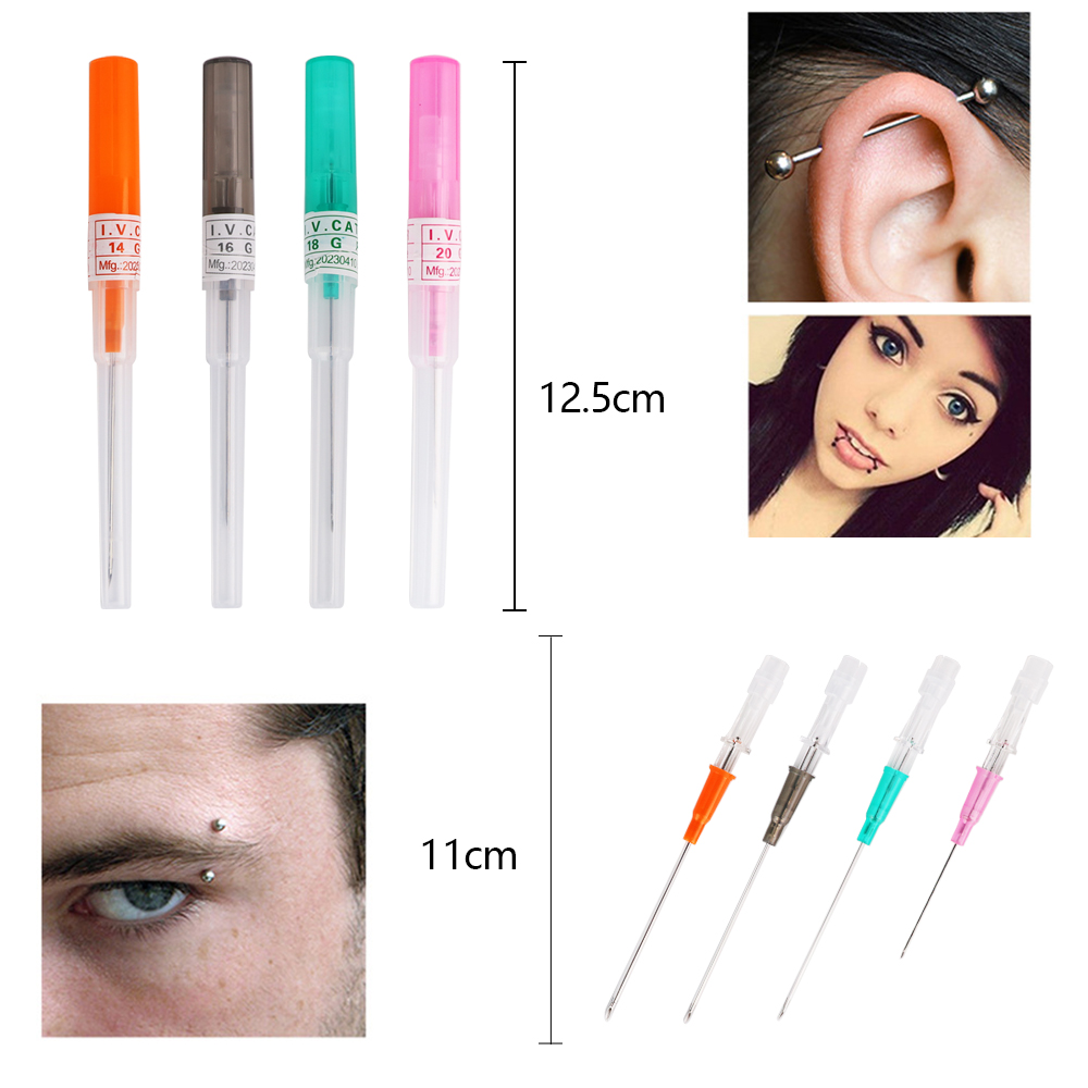 เข็มเจาะแบบใช้แล้วทิ้งปลอดเชื้ - Body Jewelry Ear Piercing บทวิจารณ์และราคา