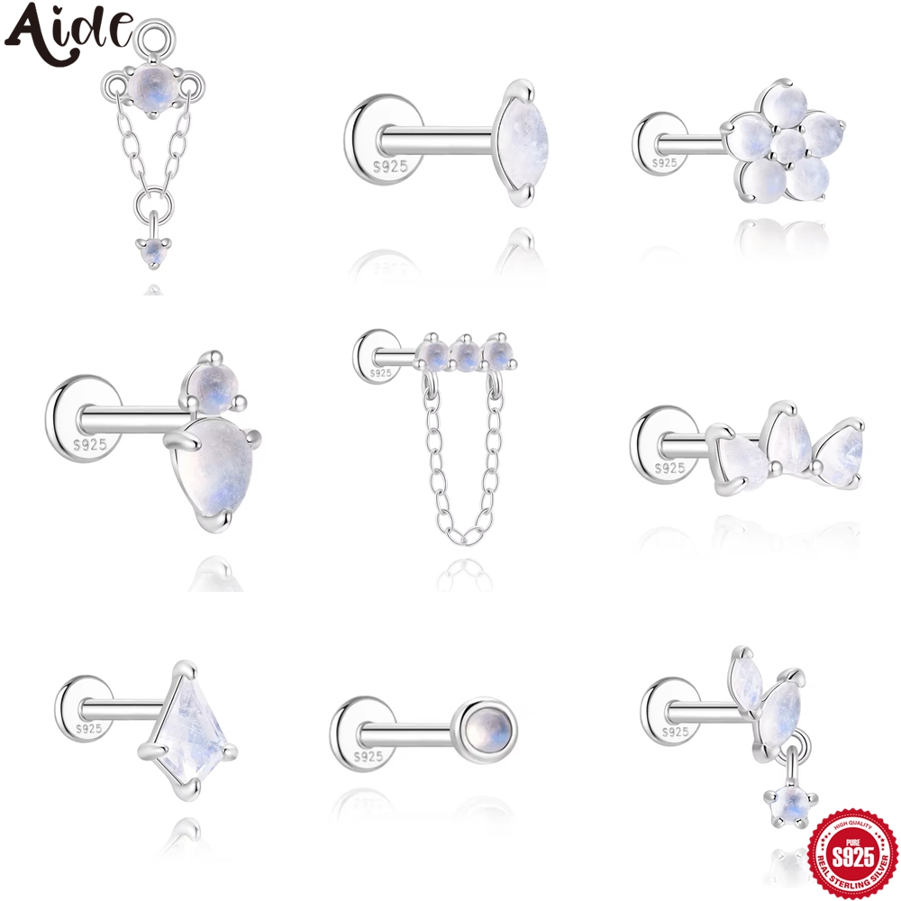Aide 925 เงินสเตอร์ลิงหูกระดูก - Body Jewelry Ear Piercing บทวิจารณ์และราคา