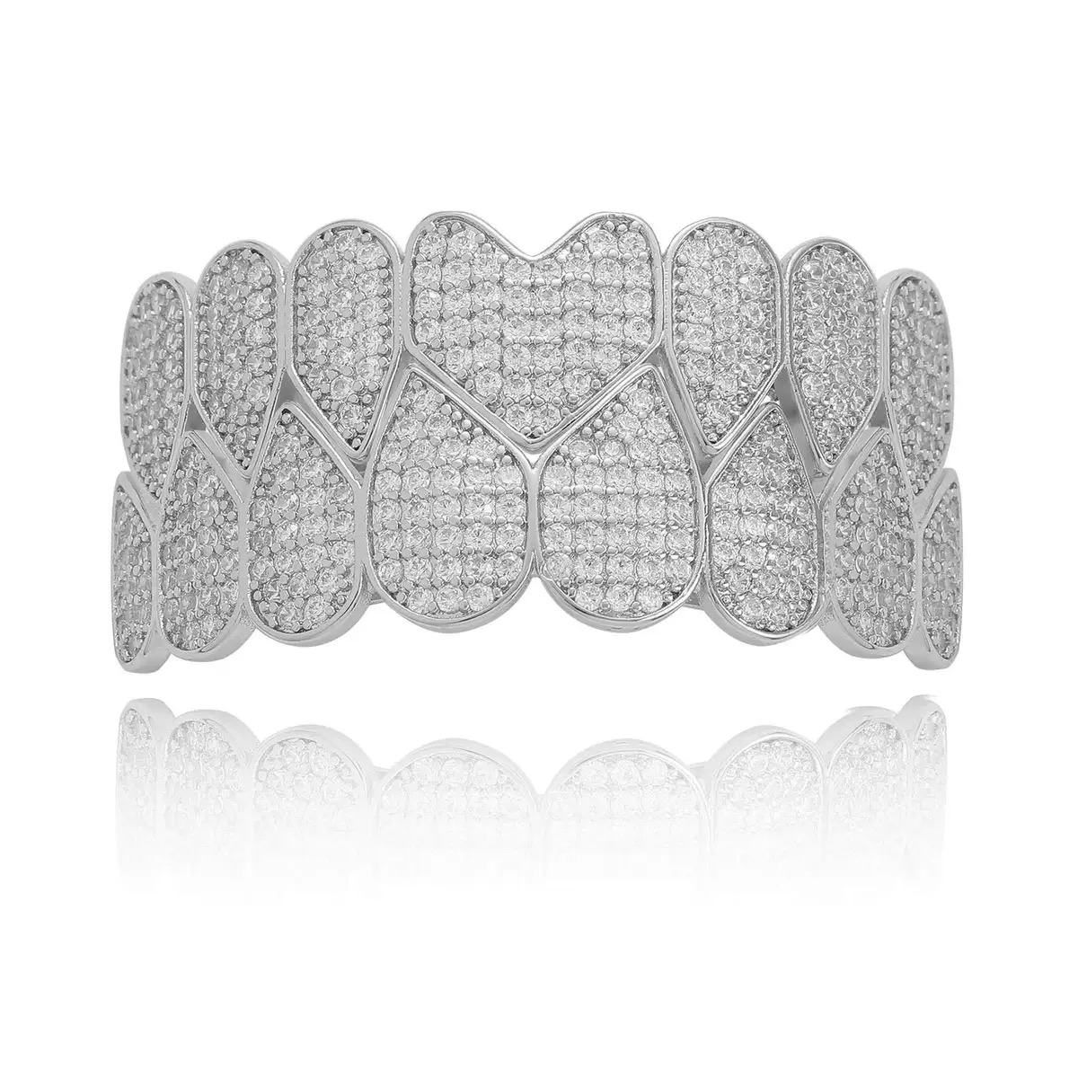 Hiphop Rock Iced Out 5A Zircon - Body Jewelry Materials บทวิจารณ์และราคา