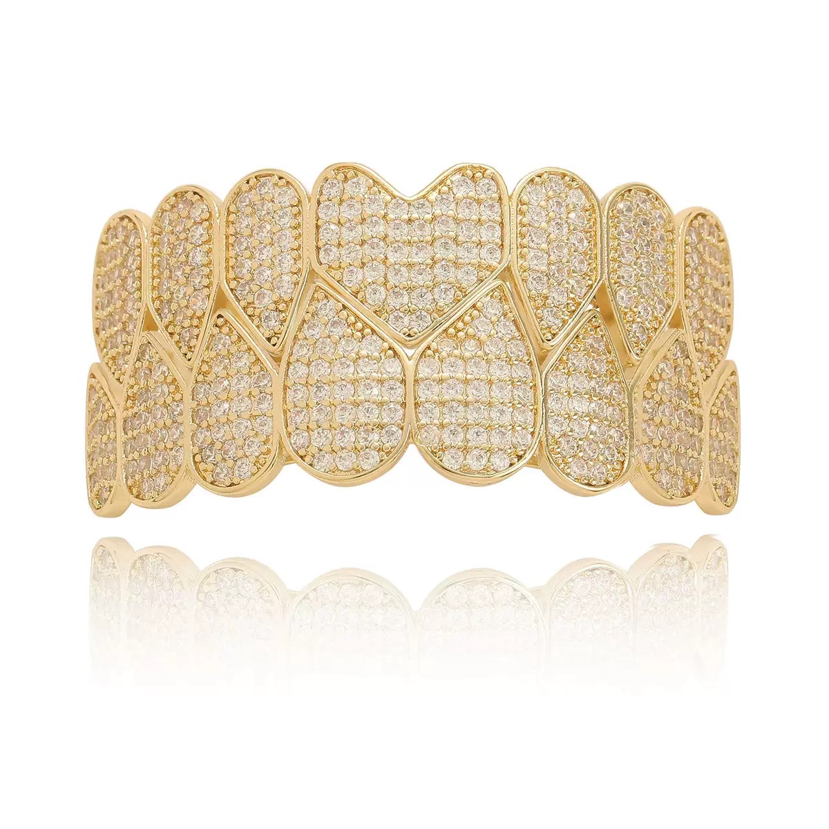 Hiphop Rock Iced Out 5A Zircon - Body Jewelry Materials บทวิจารณ์และราคา