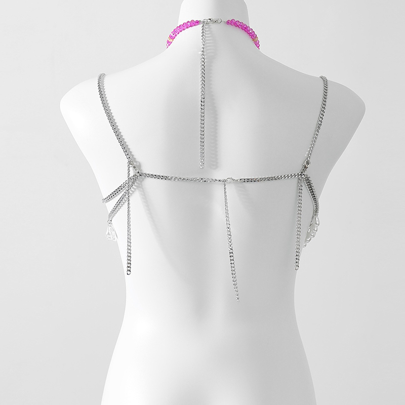 เครื่องประดับร่างกายสำหรับผู้ห - Body Jewelry Nipple Chain บทวิจารณ์และราคา