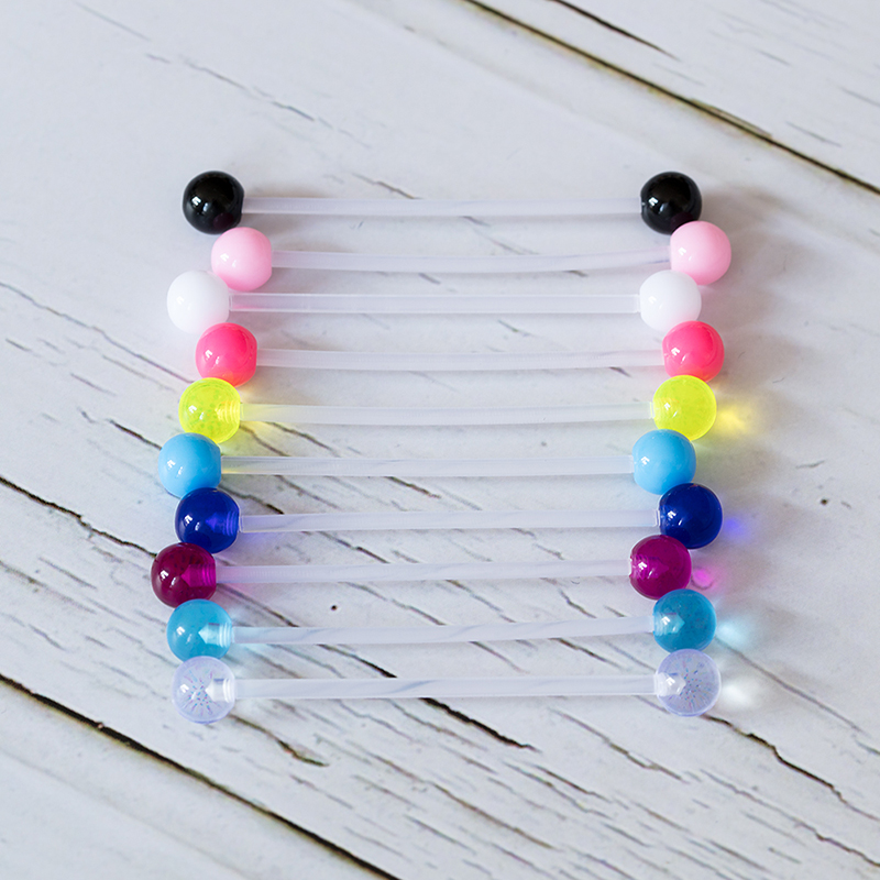 10-50Pcsอะคริลิคต่างหูกระดูกอ่ - Body Jewelry Implants บทวิจารณ์และราคา