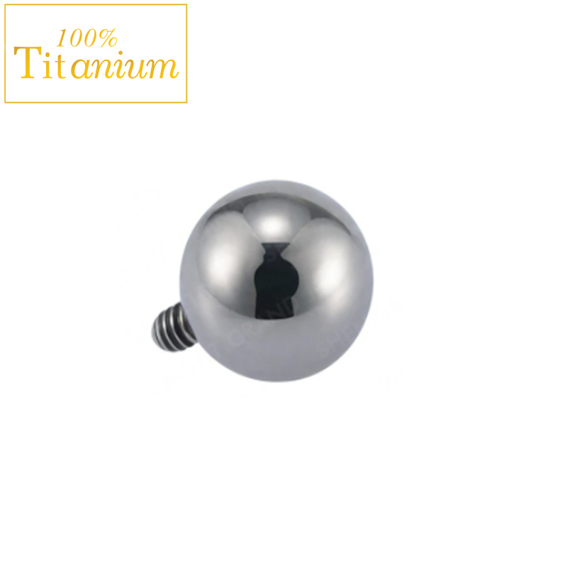 10ชิ้นฝังกระจกไทเทเนียม G23 AS - Body Jewelry Implants บทวิจารณ์และราคา