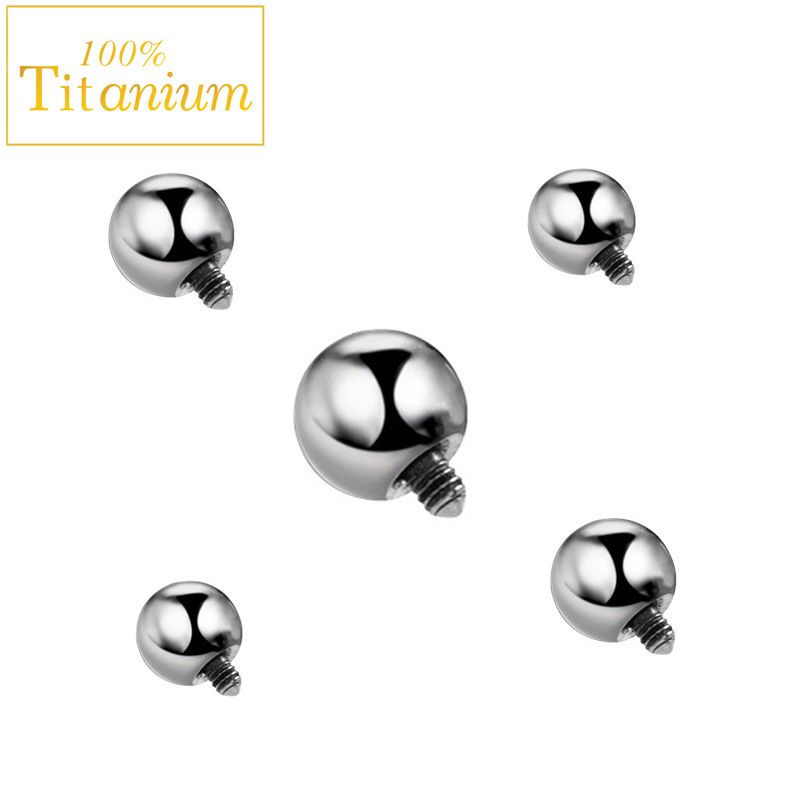 10ชิ้นฝังกระจกไทเทเนียม G23 AS - Body Jewelry Implants บทวิจารณ์และราคา