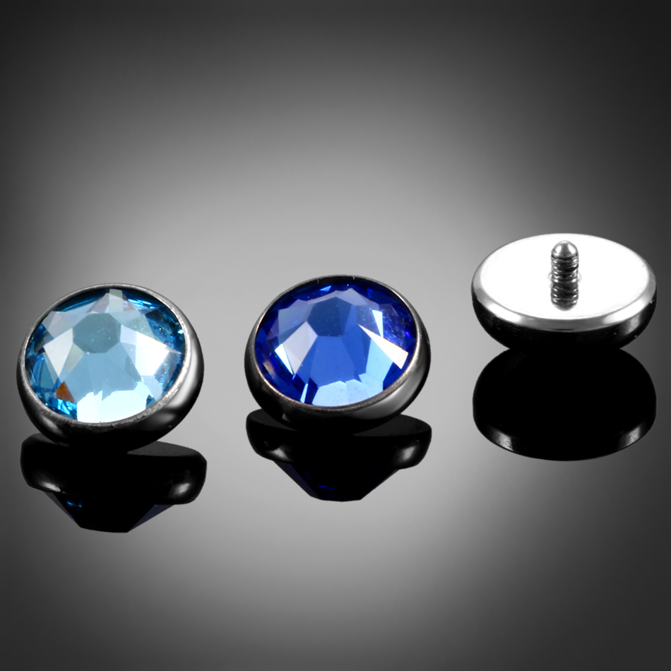 1PC G23 ไทเทเนียม Dermal Ancho - Body Jewelry Implants บทวิจารณ์และราคา