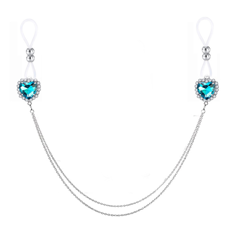 เครื่องประดับร่างกายแบบไม่เจาะ - Body Jewelry Nipple Chain บทวิจารณ์และราคา