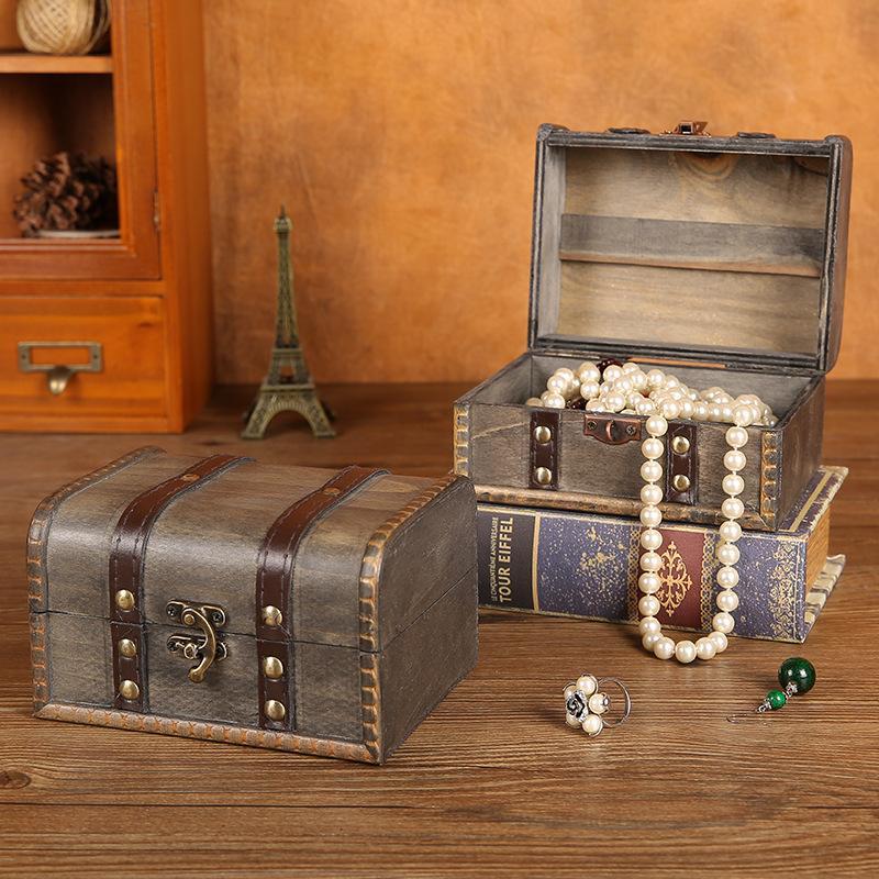 กล่องเก็บของไม้สไตล์เรโทรพร้อม - Body Jewelry Display Case บทวิจารณ์และราคา