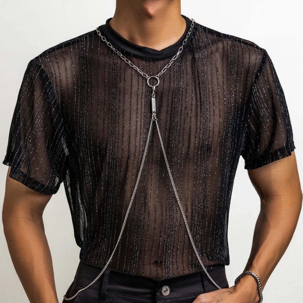 โซ่คล้องคอแบบพังก์ สไตล์ฮอลเตอ - Body Jewelry Materials บทวิจารณ์และราคา