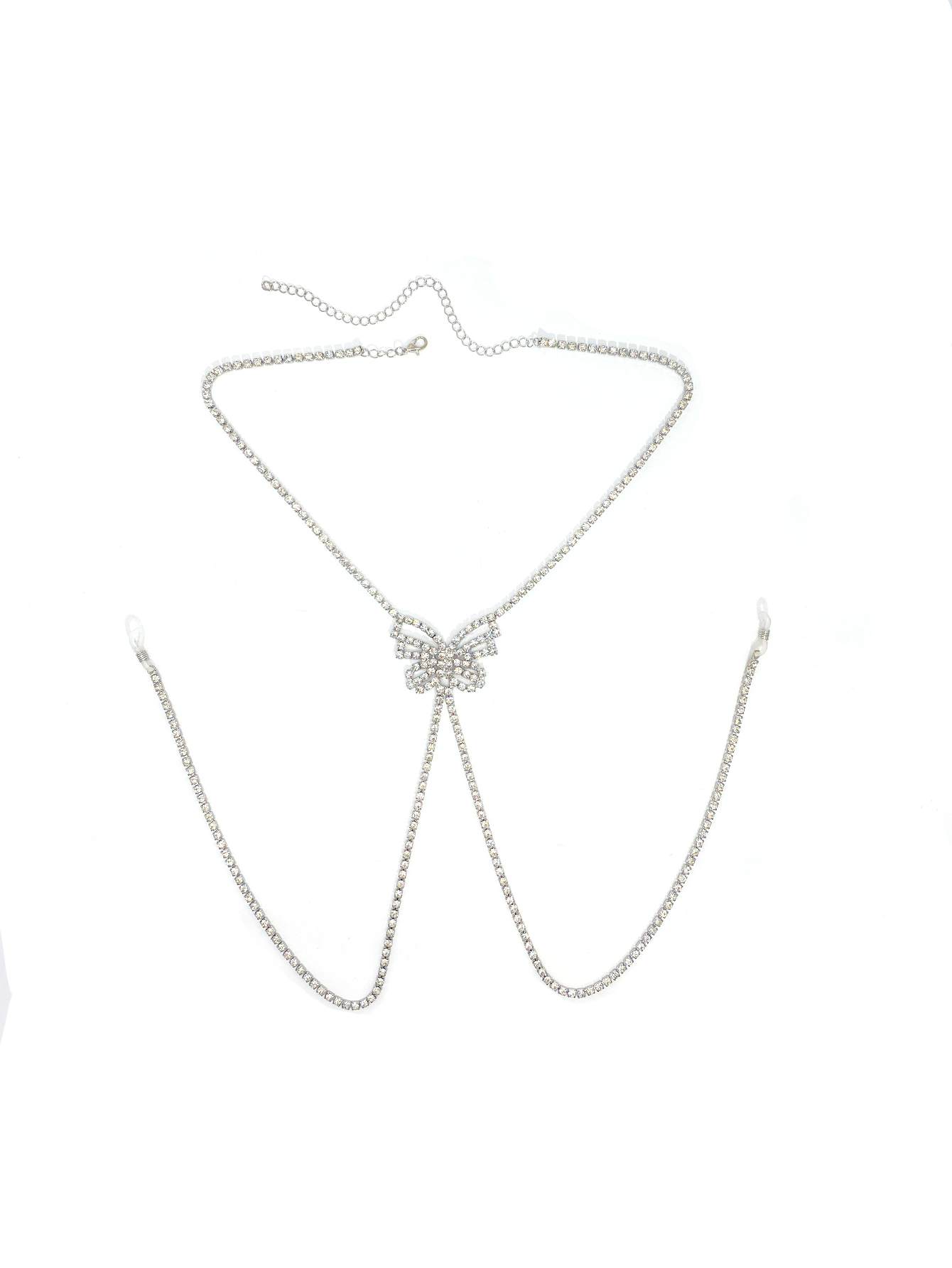 ห่วงโซ่ปลายผีเสื้อพู่ห้อยแบบไม - Body Jewelry Nipple Chain บทวิจารณ์และราคา