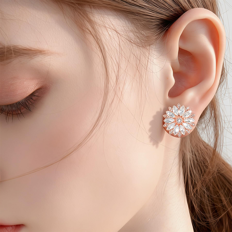 จุกอุดหูและท่อขยายหูประดับเพชร - Body Jewelry Ear Piercing บทวิจารณ์และราคา