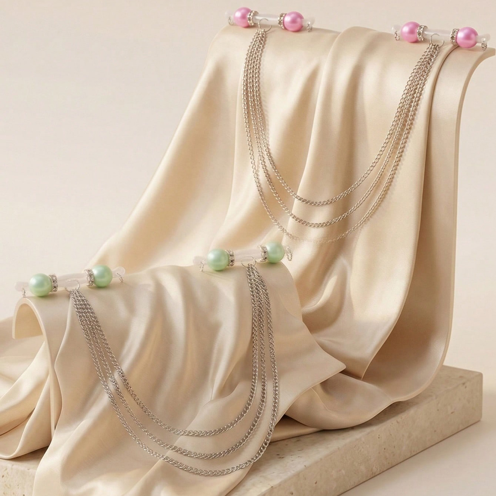 เครื่องประดับร่างกายแบบไม่ต้อง - Body Jewelry Nipple Chain บทวิจารณ์และราคา