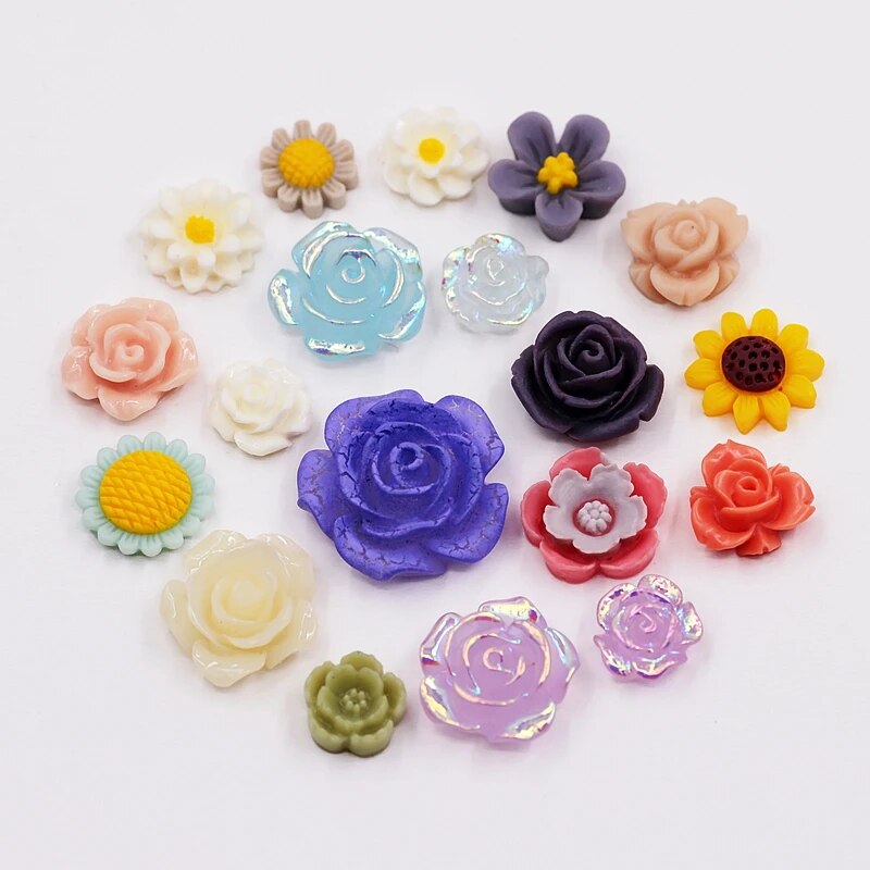ดอกไม้ซิลิโคนแม่พิมพ์ดอกไม้เรซ - Body Jewelry Display Case บทวิจารณ์และราคา