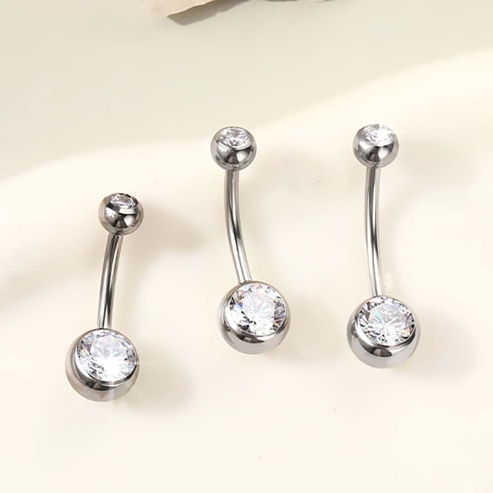 แหวนสะดือวัสดุไทเทเนียมคุณภาพส - Body Jewelry Materials บทวิจารณ์และราคา
