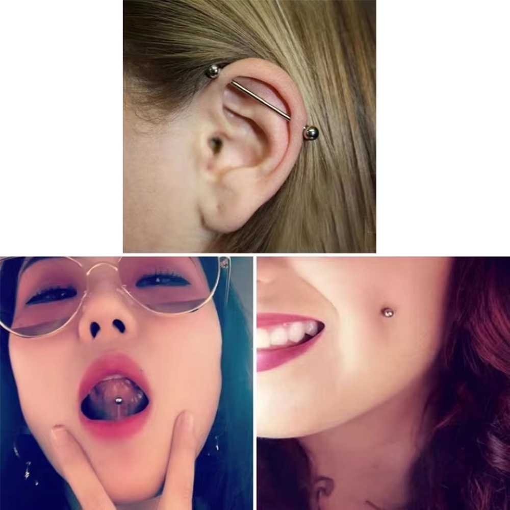 2 ชิ้น/ล็อต ASTM F136 ไทเทเนีย - Body Jewelry Implants บทวิจารณ์และราคา