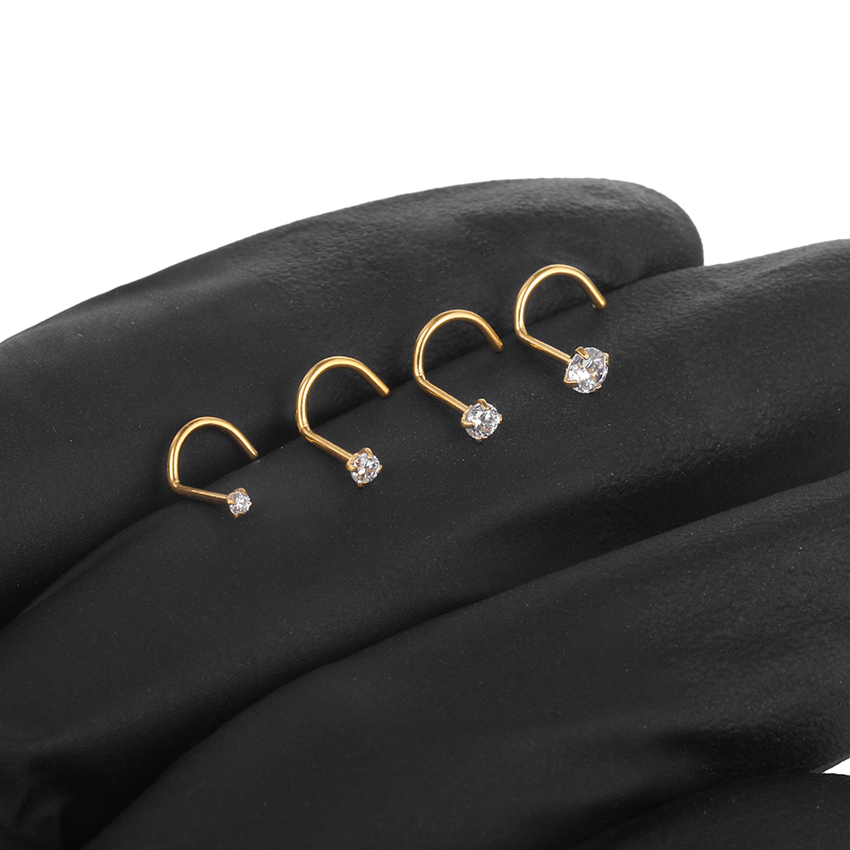 จิวเจาะจมูกไทเทเนียมเกรดอิมแพล - Body Jewelry Implants บทวิจารณ์และราคา