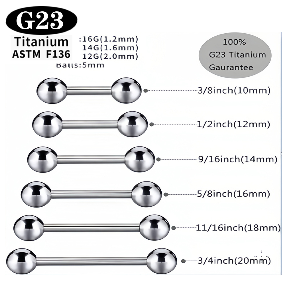 1/5/50 ชิ้น ASTM F136 ไทเทเนีย - Body Jewelry Implants บทวิจารณ์และราคา