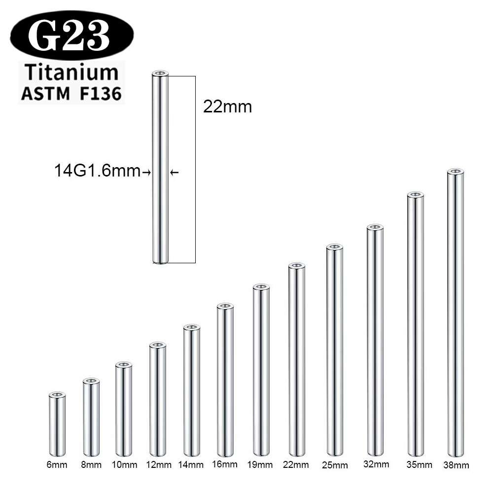 1/5/50 ชิ้น ASTM F136 ไทเทเนีย - Body Jewelry Implants บทวิจารณ์และราคา