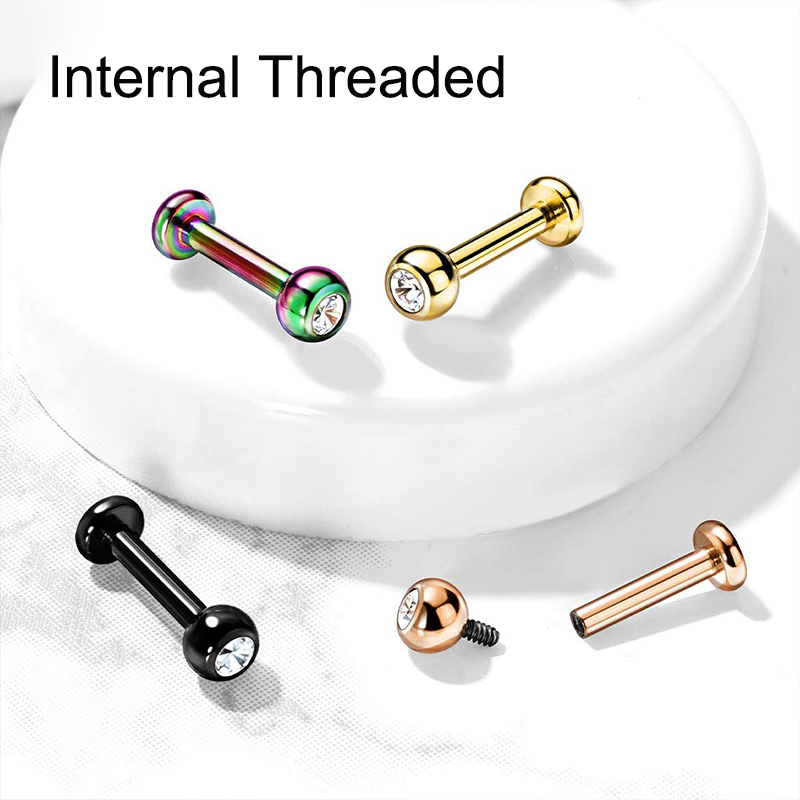 จิวเจาะริมฝีปาก/กระดูกอ่อน/หู/ - Body Jewelry Ear Piercing บทวิจารณ์และราคา