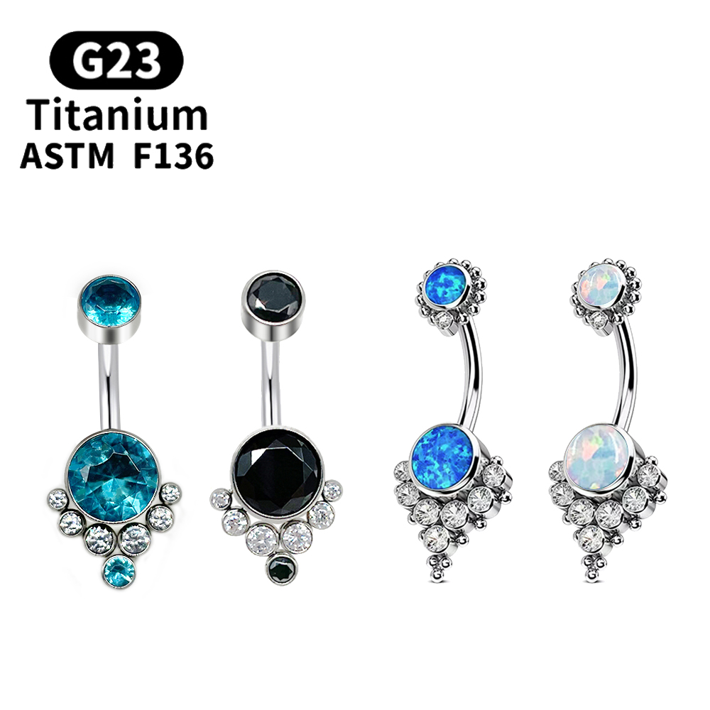 G23 ไทเทเนียมเจาะไทเทเนียมเกรด - Body Jewelry Implants บทวิจารณ์และราคา