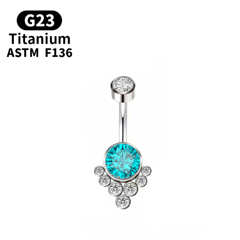 G23 ไทเทเนียมเจาะไทเทเนียมเกรด - Body Jewelry Implants บทวิจารณ์และราคา