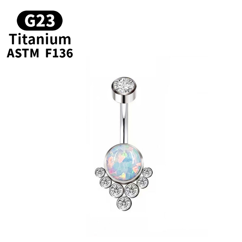 G23 ไทเทเนียมเจาะไทเทเนียมเกรด - Body Jewelry Implants บทวิจารณ์และราคา