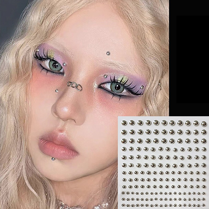 สติกเกอร์เพชรติดจมูกปลอม แบบติ - Body Jewelry Ear Piercing บทวิจารณ์และราคา
