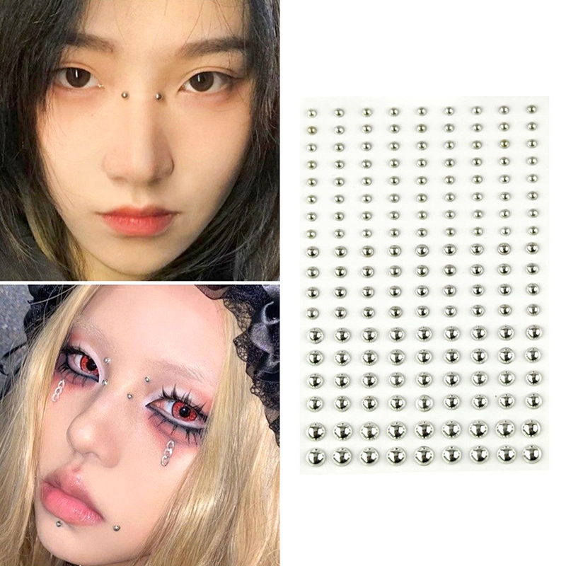 สติกเกอร์เพชรติดจมูกปลอม แบบติ - Body Jewelry Ear Piercing บทวิจารณ์และราคา