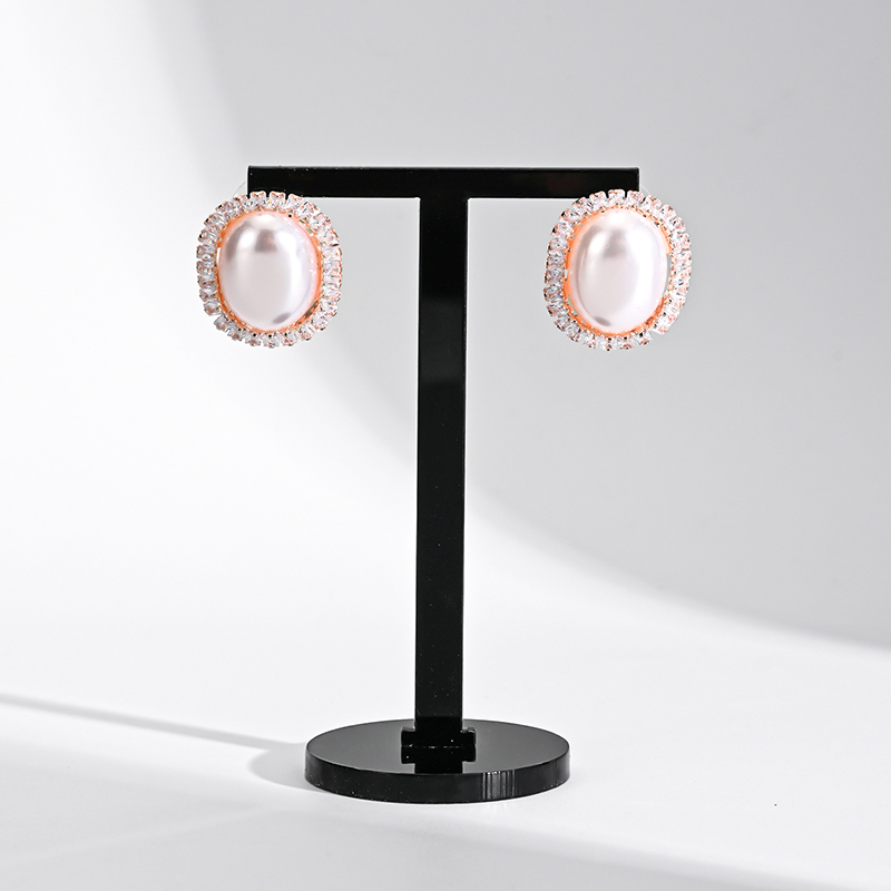 6 ชิ้นอะคริลิคสีดํา/สีขาว T รู - Body Jewelry Display บทวิจารณ์และราคา