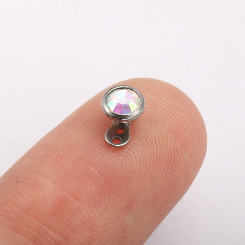 G23 ไทเทเนียมเจาะ Micro Dermal - Body Jewelry Implants บทวิจารณ์และราคา