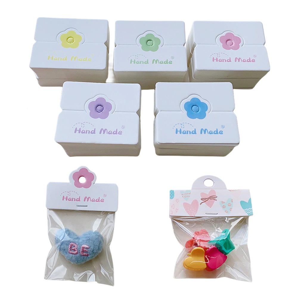 การ์ดพับได้แบบแขวนหลากสี50/100 - Body Jewelry Display บทวิจารณ์และราคา
